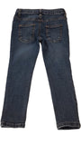 DENIM CO.SKINNY KOPTATOTT KISLÁNY FARMERNADRÁG ÁLLÍTHATÓ DERÉKRÉSSZEL 116