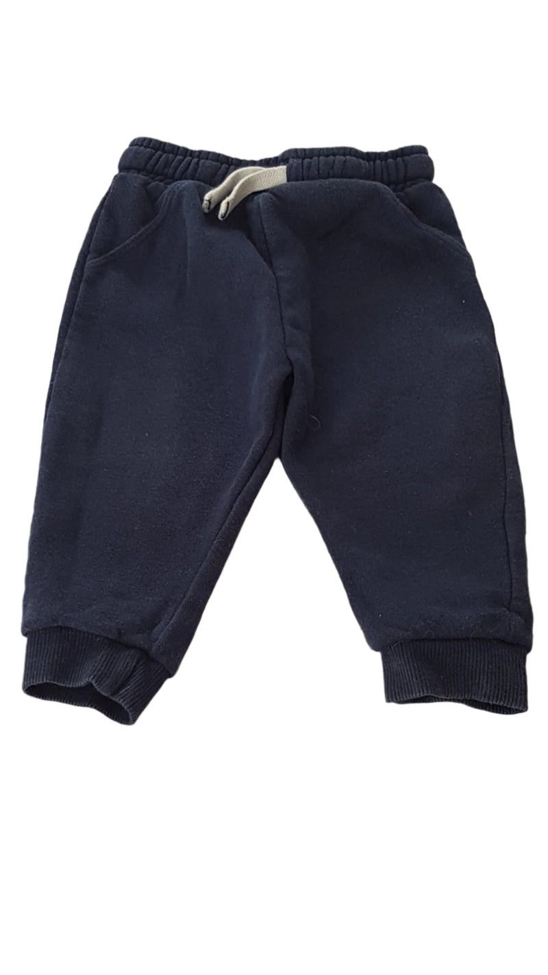 F&F SÖTÉTKÉK KISFIÚ JOGGER 74