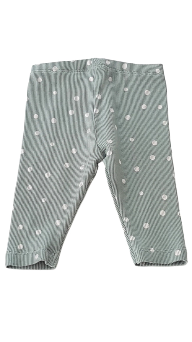 ÚJ NEXT MENTA SZÍNŰ, PÖTTYÖS KISLÁNY LEGGING 62 Hover Image