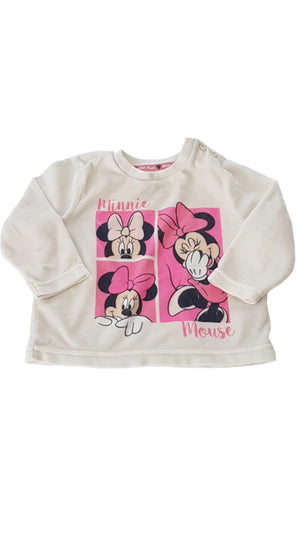 ÚJ PRIMARK DISNEY MINNIE MOUSE WELLSOFT KISLÁNY FELSŐ 74