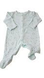 ÚJ MINI CLUB MENTA SZÍNŰ, CSILLAGOS UNISEX RUGI 50