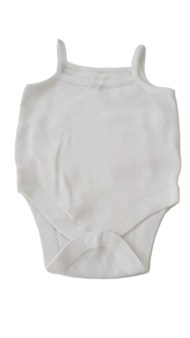 PRIMARK FEHÉR SZÍNŰ KISLÁNY BODY  62 Hover Image