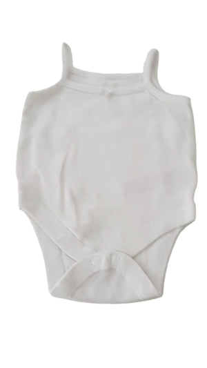 PRIMARK FEHÉR SZÍNŰ KISLÁNY BODY  62