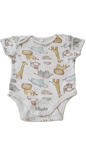 HOME GROWN BABY ÁLLATOS KISFIÚ BODY 62