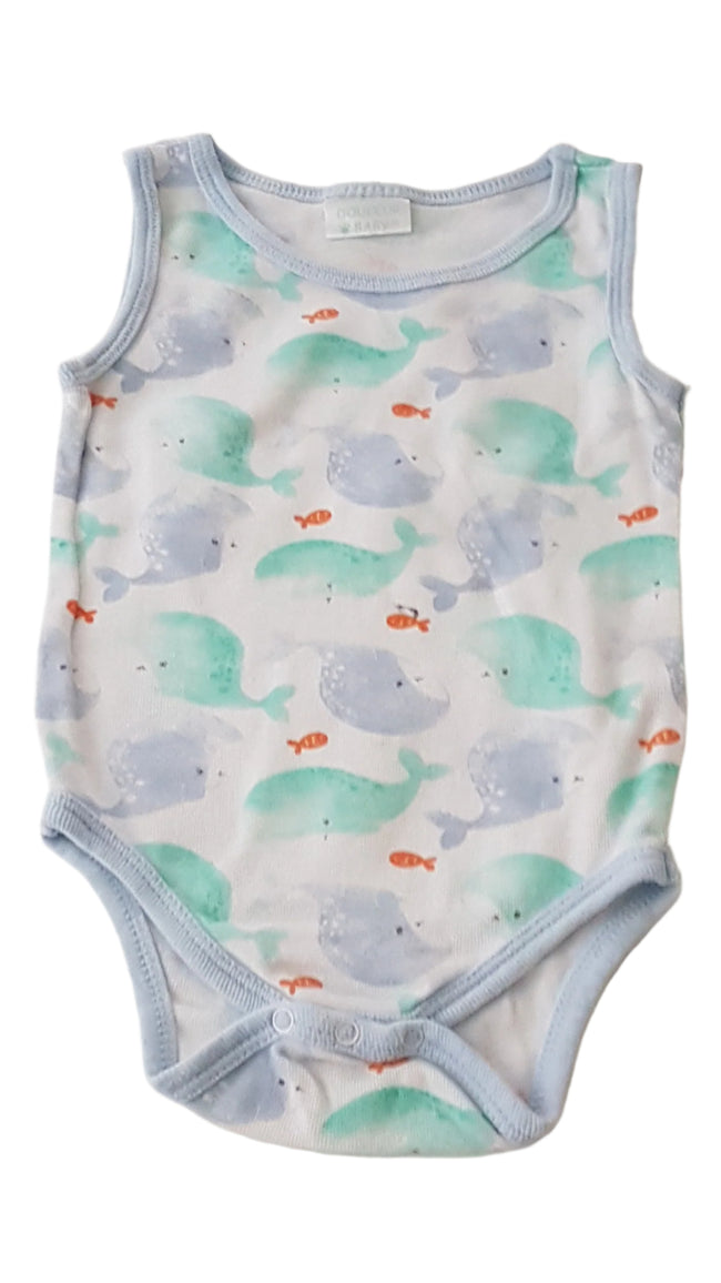 DOUCEUR BABY BÁLNÁS KISFIÚ BODY 56-62 Hover Image