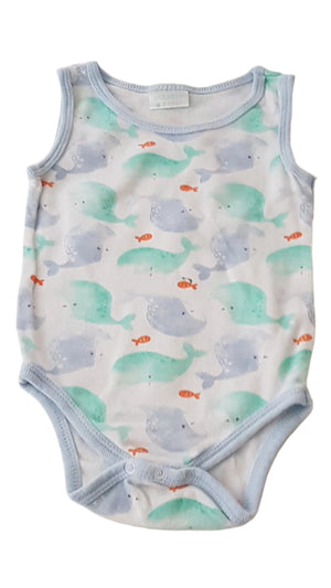 DOUCEUR BABY BÁLNÁS KISFIÚ BODY 56-62