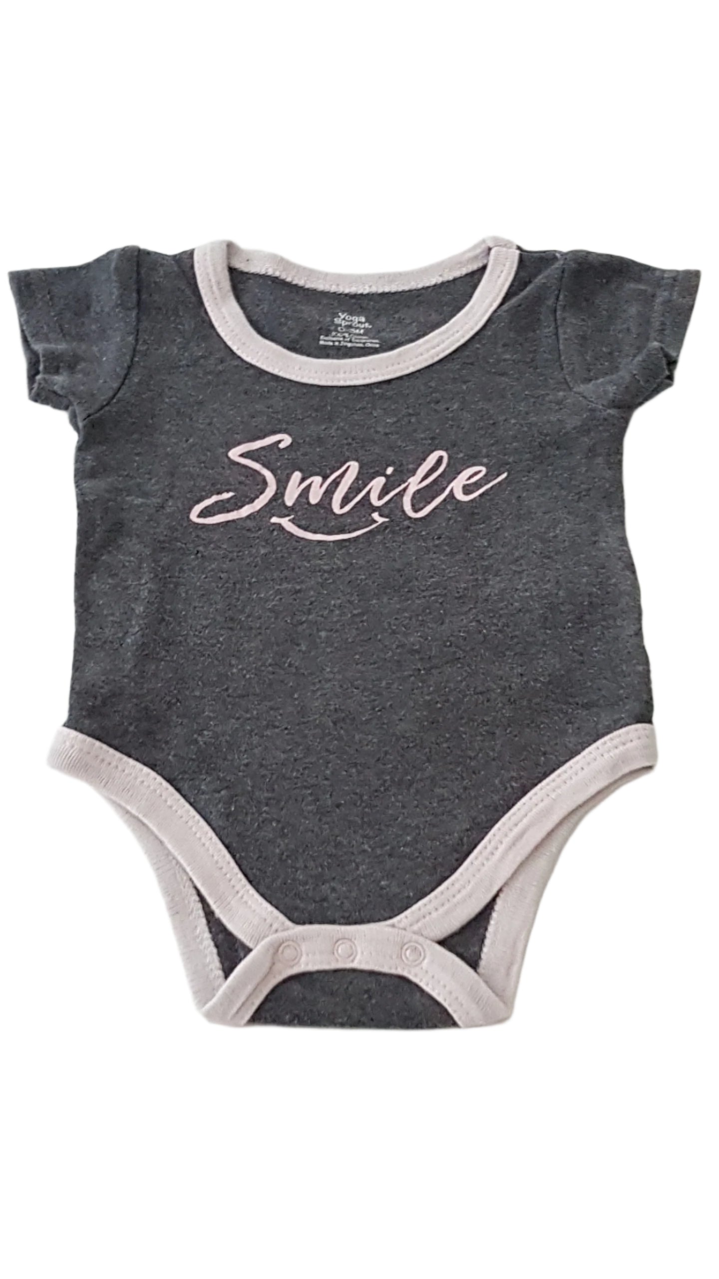 YOGA SPROUT SMILE FELIRATOS KISLÁNY BODY 62