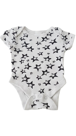 PRIMARK CSILLAG MINTÁS UNISEX BODY 56