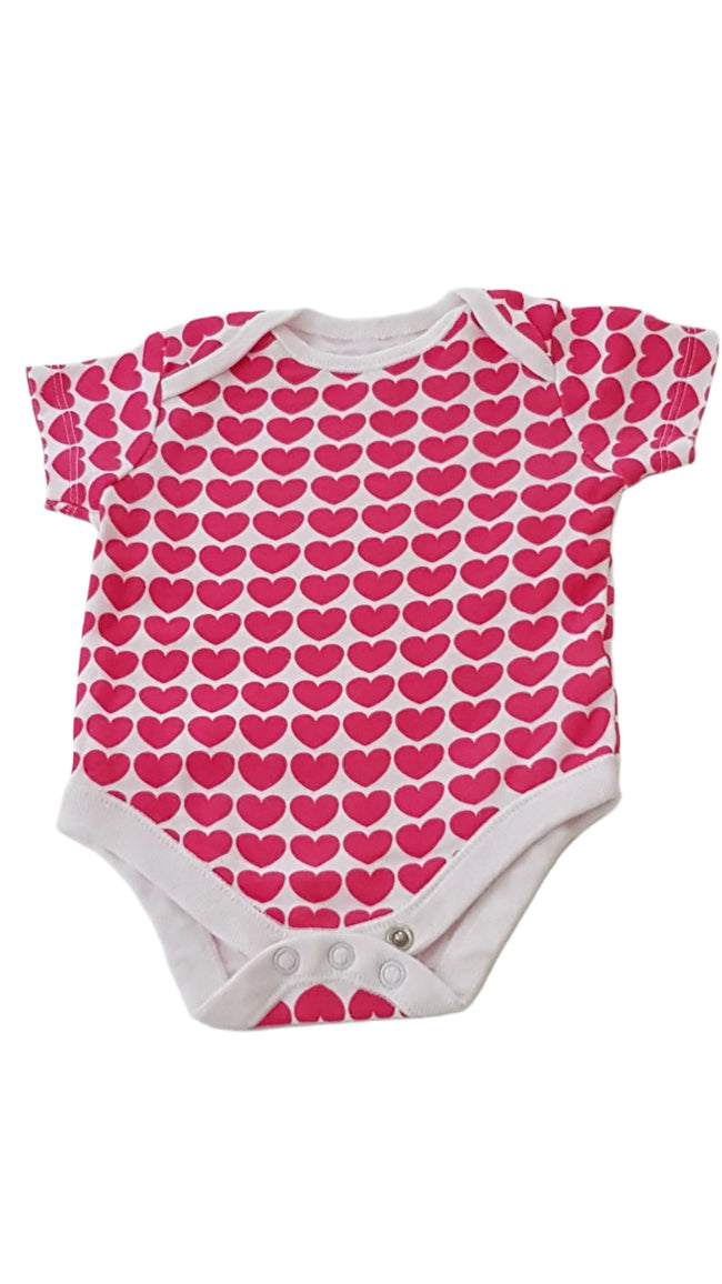 ÚJ F&F SZÍVECSKÉS KISLÁNY BODY 62 Hover Image