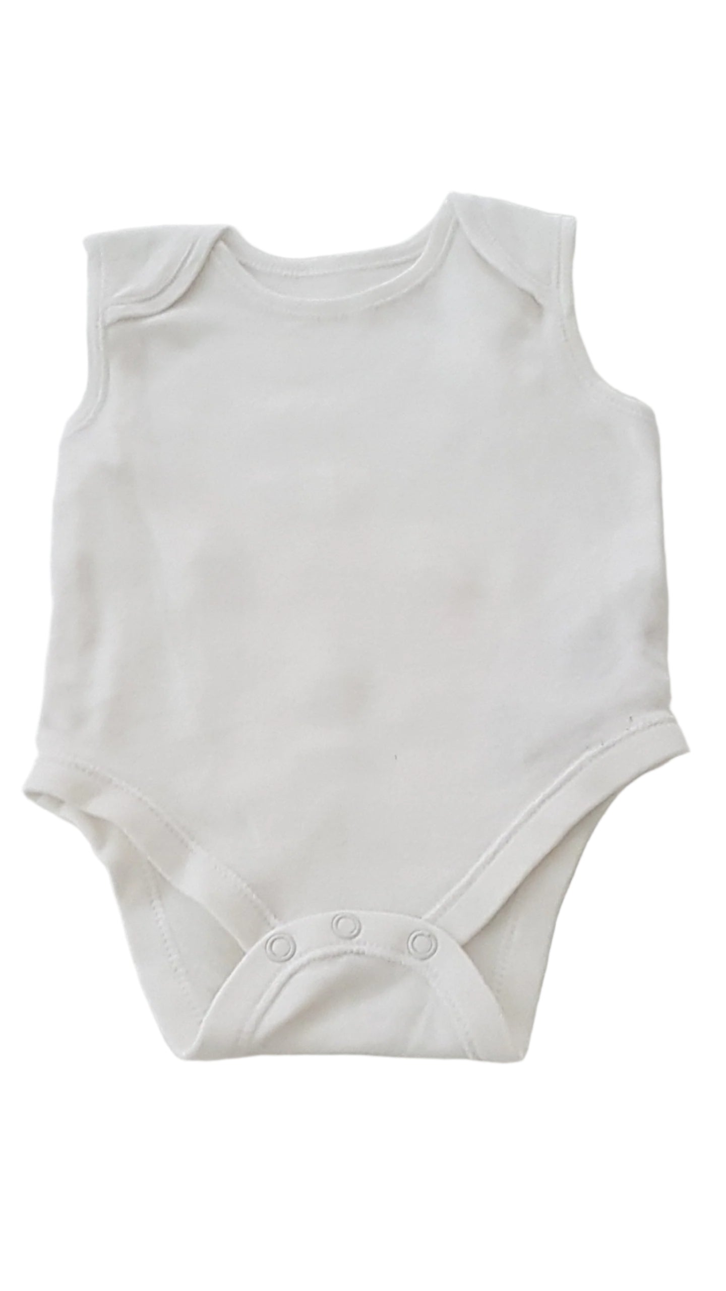 PRIMARK UNISEX FEHÉR BODY 68