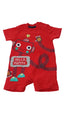 ÚJ NUTMEG HELLO MUMMY FELIRATOS KISFIÚ PLAYSUIT 56-62