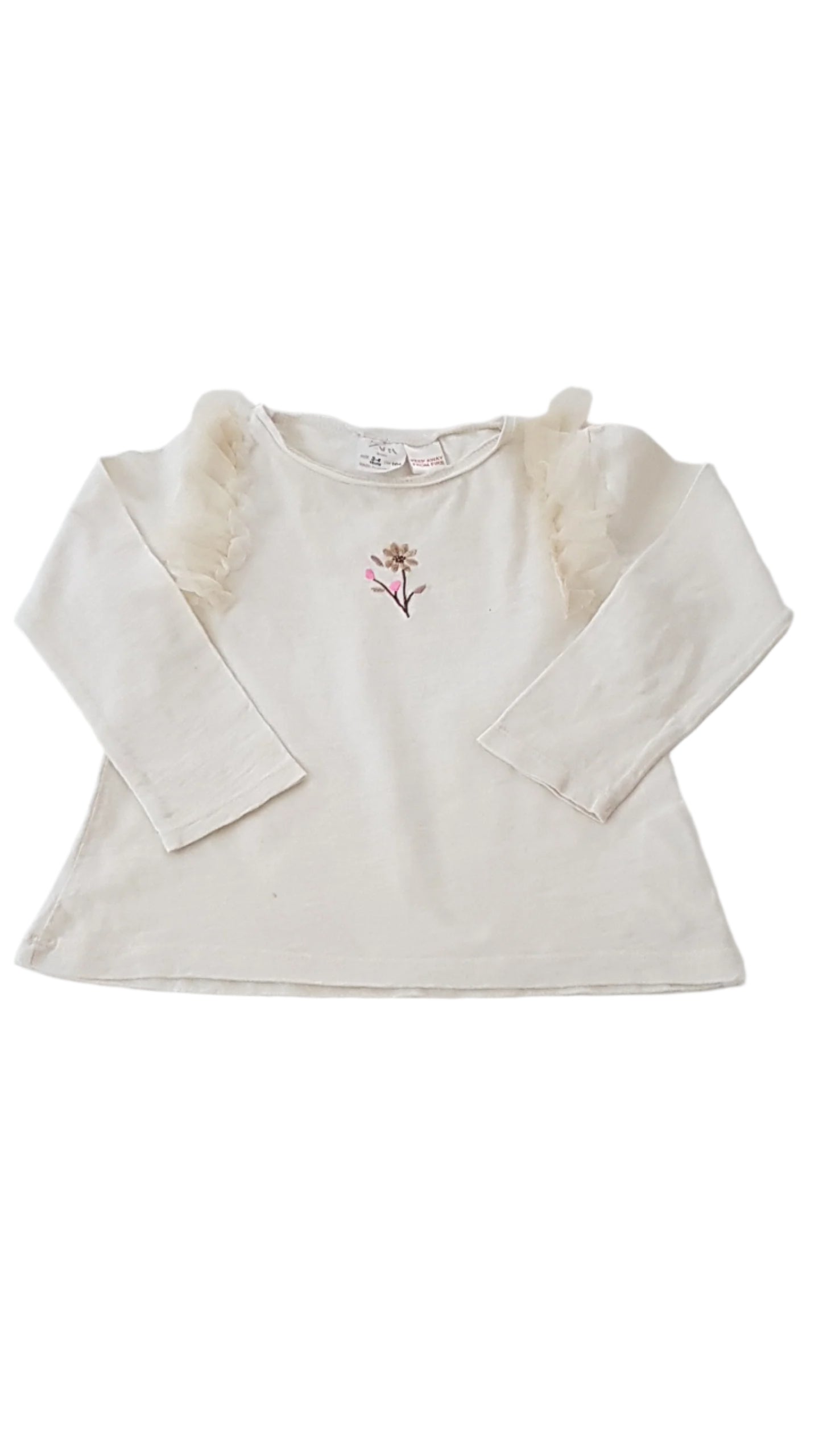 ZARA CSIPKÉS, HÍMZETT KISLÁNY FELSŐ 104