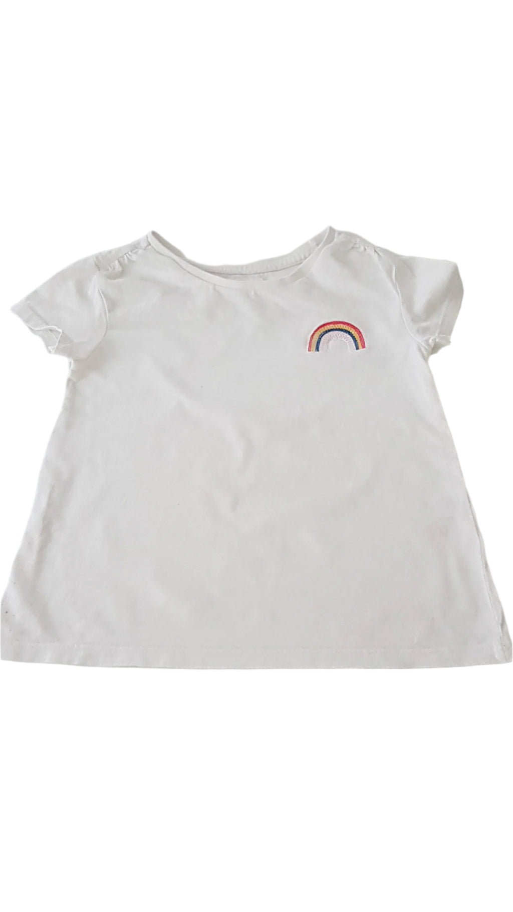 TU SZIVÁRVÁNY MINTÁS KISLÁNY PÓLÓ 98-104