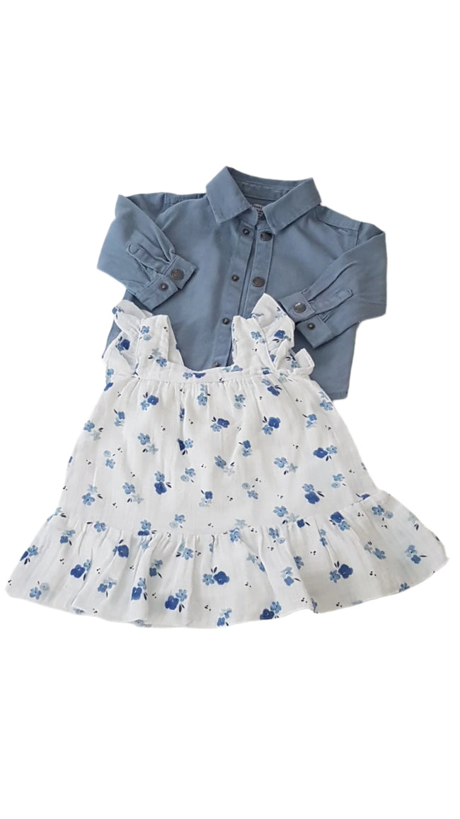 ÚJ PRIMARK TRENDI KISLÁNY SZETT 62 Hover Image