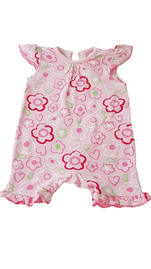 GEORGE VIRÁGOS ,SZÍVECSKÉS KISLÁNY PLAYSUIT 56-62