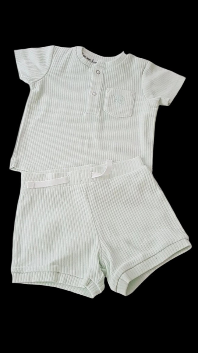 ÚJ RIVER ISLAND MENTA SZÍNŰ KISFIÚ SZETT 62 Hover Image