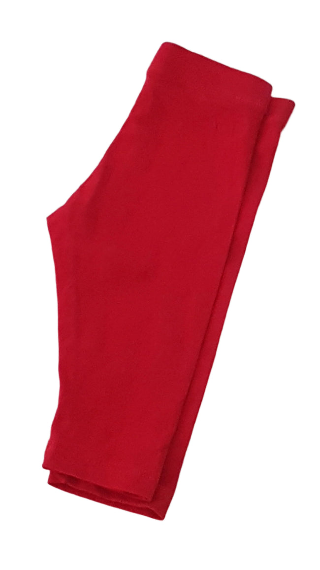 ÚJ F&F PIROS SZÍNŰ KISLÁNY LEGGING 68 Hover Image