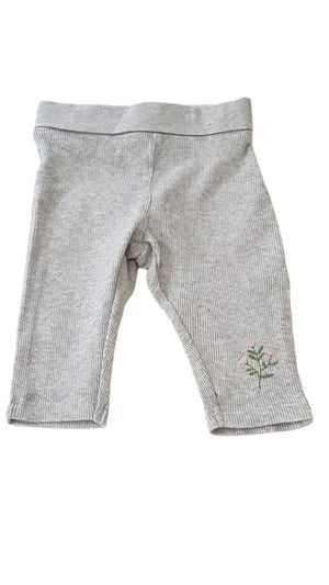 ÚJ MINI CLUB BORDÁZOTT , HÍMZETT KISLÁNY LEGGING  62