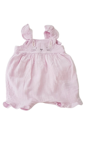 ÚJ NEXT LILA SZÍNŰ KISLÁNY PLAYSUIT 68