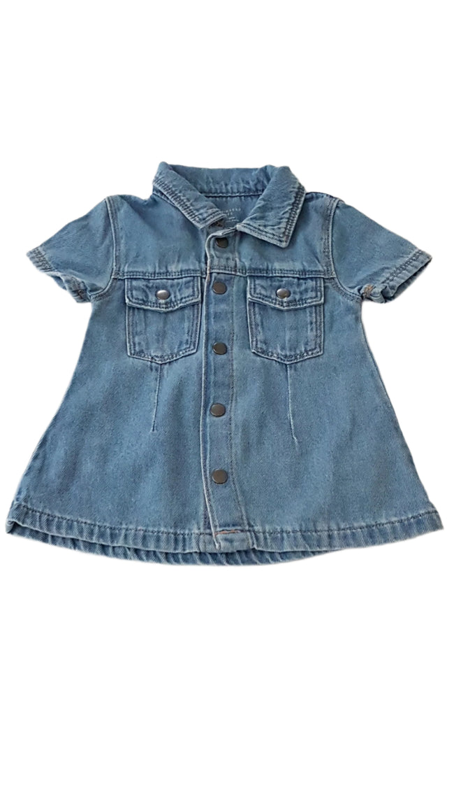 PRIMARK KOPTATOTT KISLÁNY FARMER RUHÁCSKA 68 Hover Image
