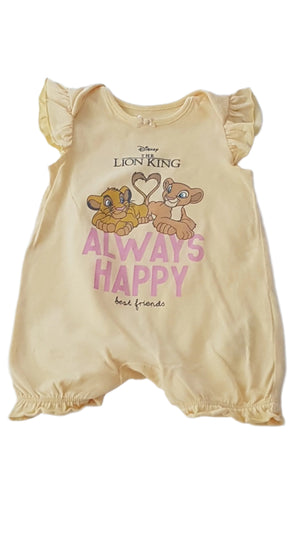 GEORGE DISNEY SIMBA KISLÁNY PLAYSUIT 50-56