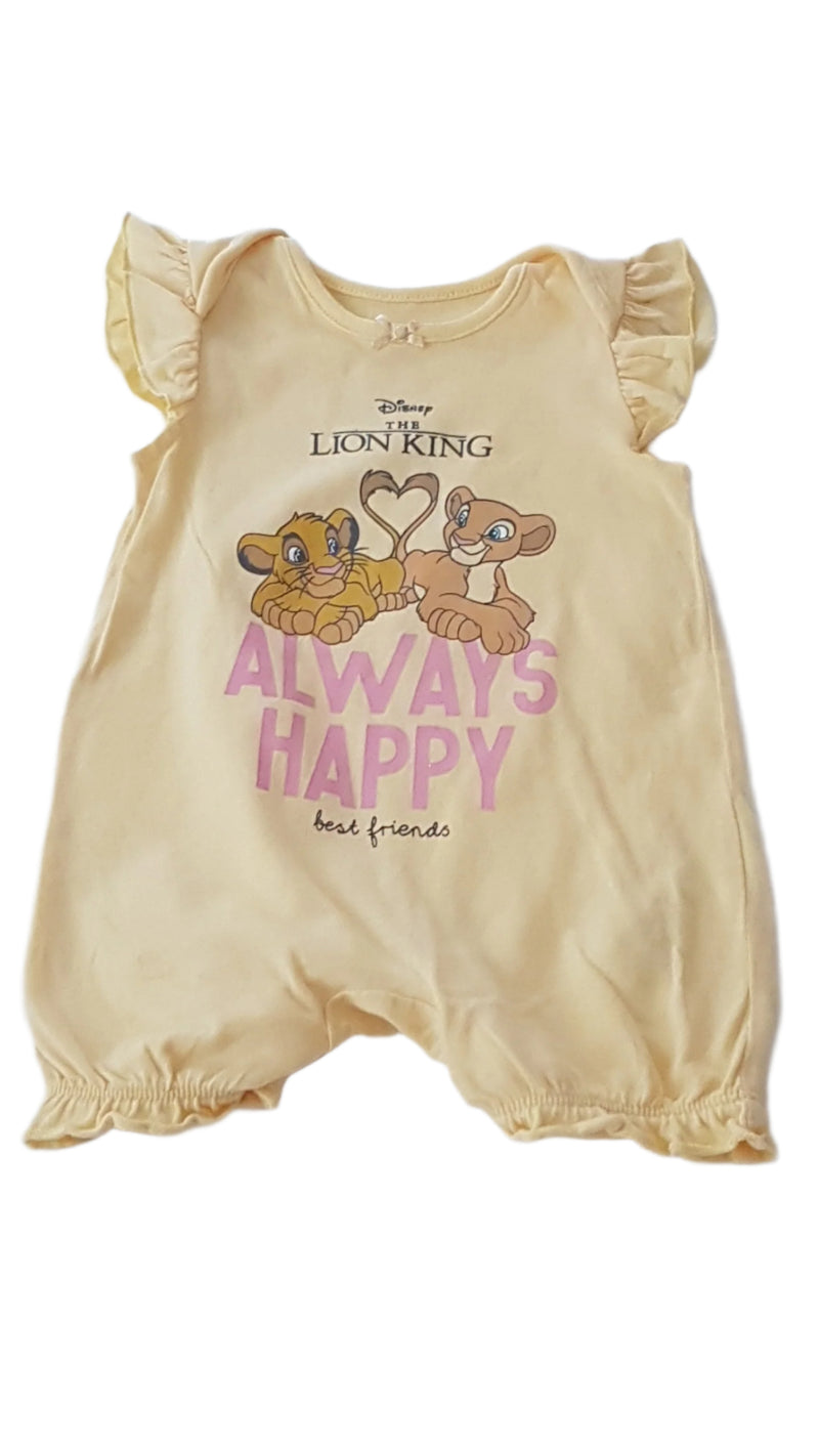 GEORGE DISNEY SIMBA KISLÁNY PLAYSUIT 50-56
