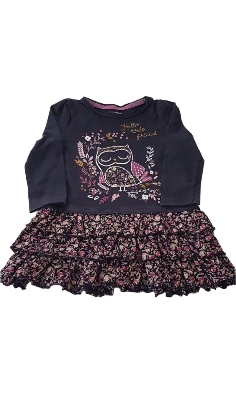 F&F BAGLYOS , FODROS KISLÁNY TUNIKA  92-98