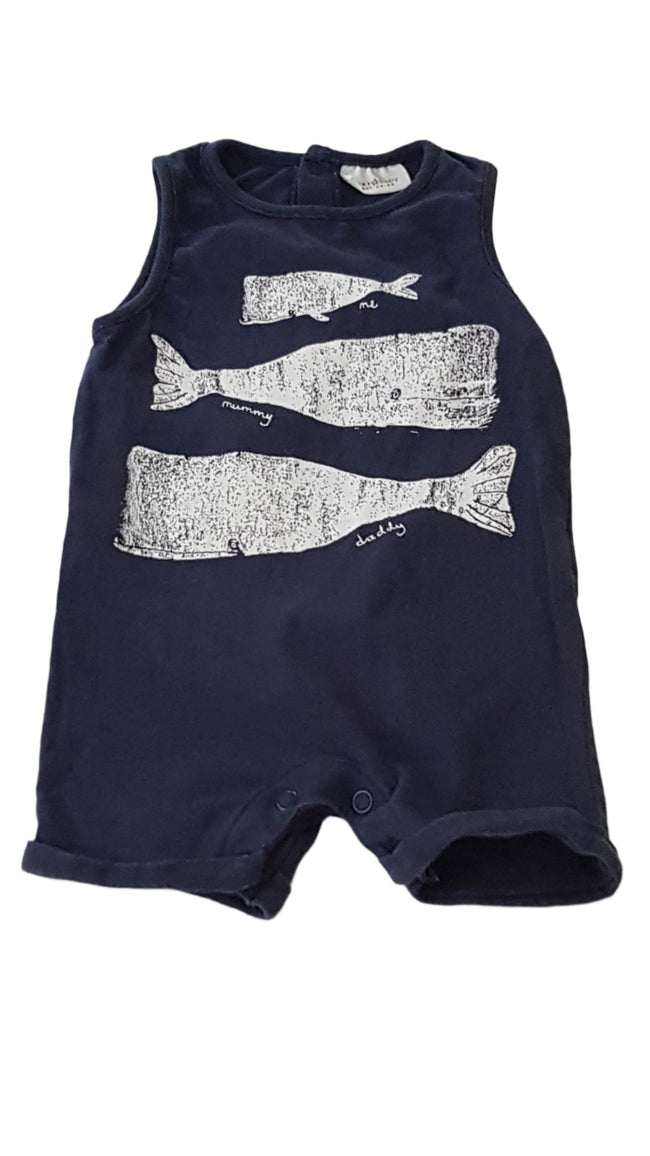 NEXT SÖTÉTKÉK KISFIÚ PLAYSUIT 62 Hover Image