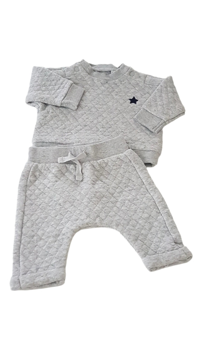 TU NYOMOTT MINTÁS KISFIÚ JOGGER SZETT 50-56 Hover Image