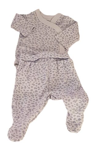 GEORGE VILÁGOSKÉK, OCELOT MINTÁS  UNISEX  SZETT 56