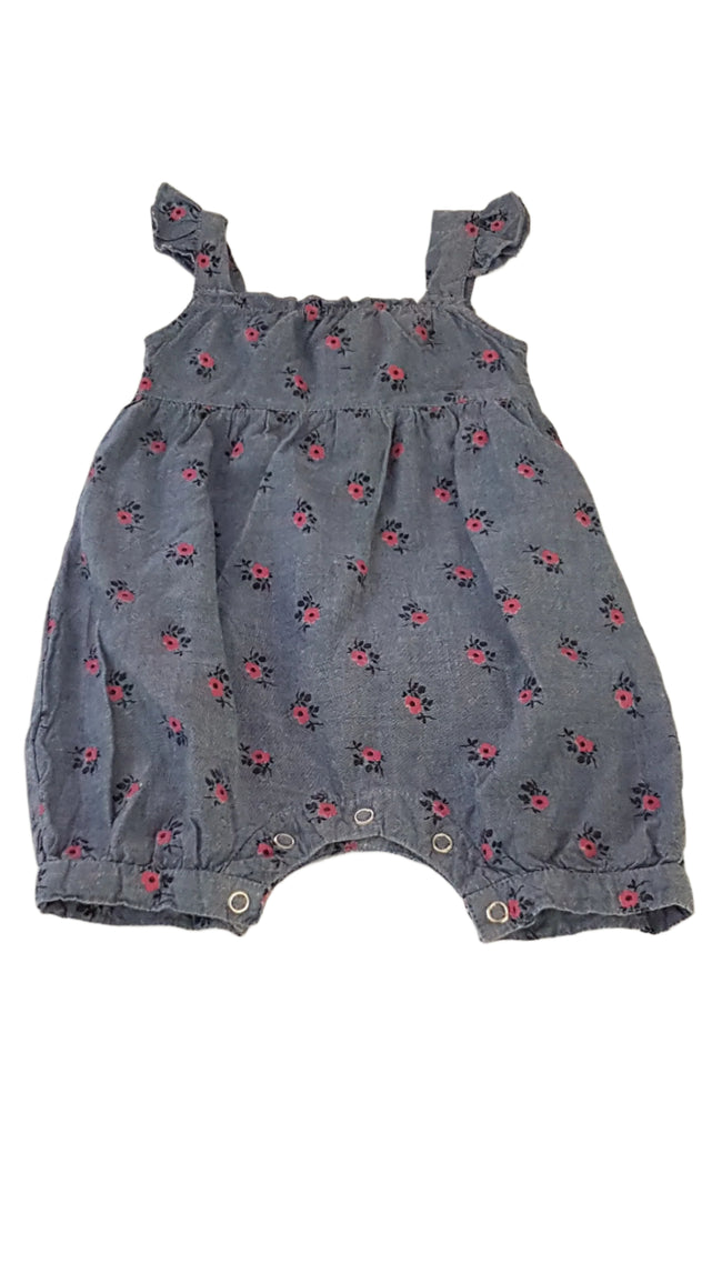 BABY FARMERKÉK , VIRÁGOS KISLÁNY NAPOZÓ 68 Hover Image