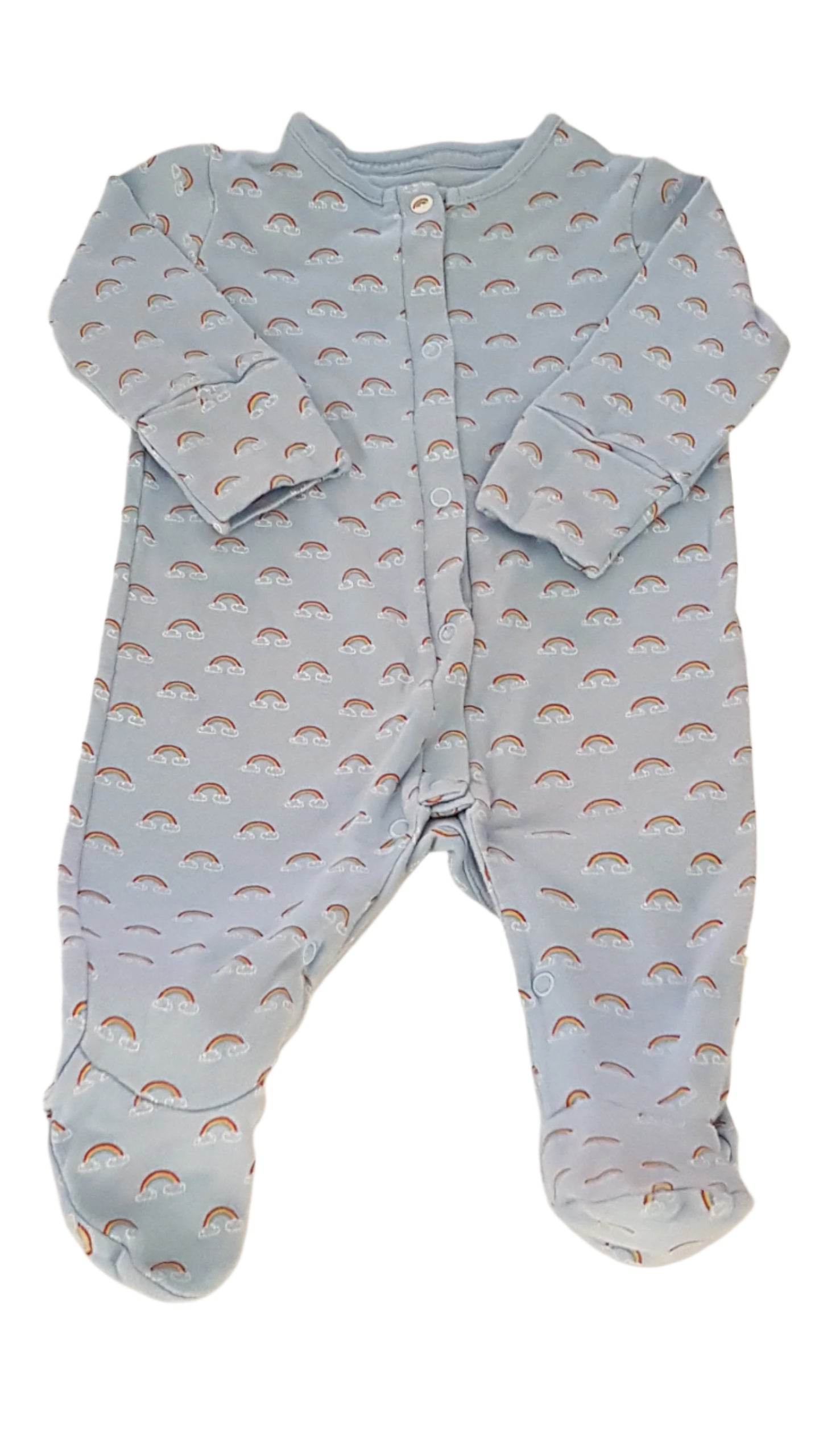 LITTLE BIRD SZIVÁRVÁNYOS KISFIÚ RUGDALÓZÓ 68