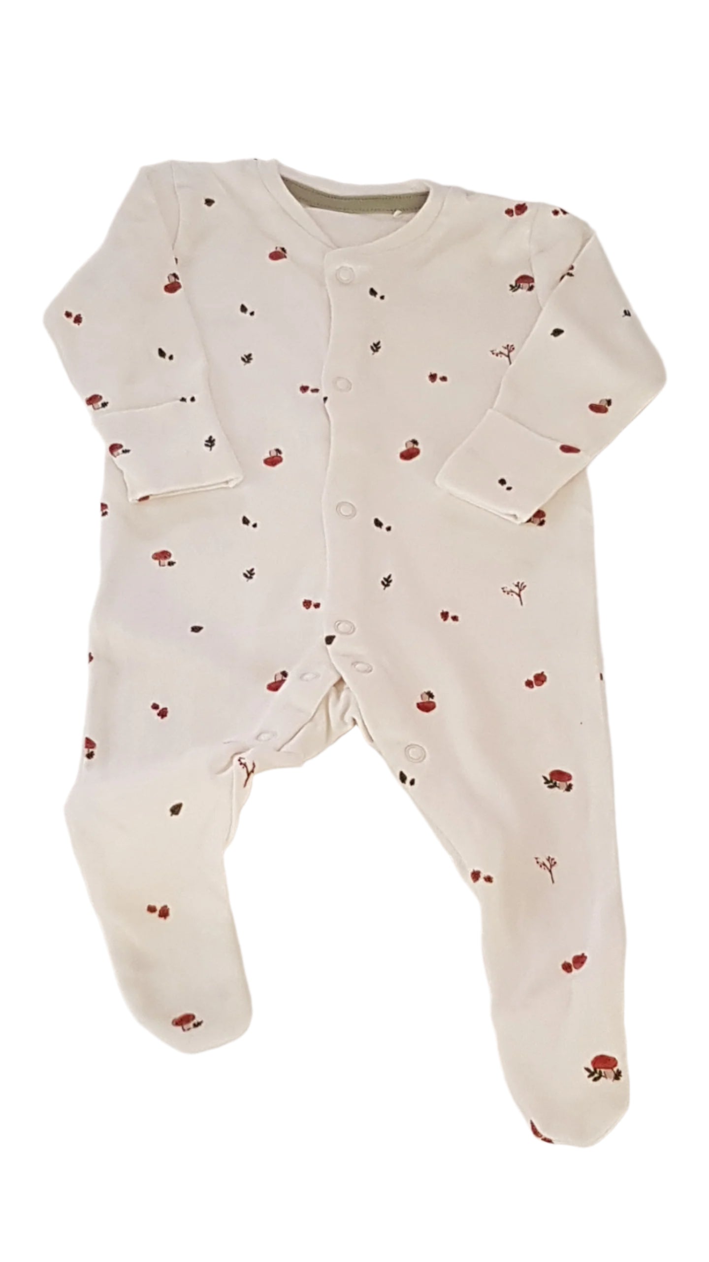 ÚJ PRIMARK ARANYOS GOMBA MINTÁS UNISEX RUGDALÓZÓ 62