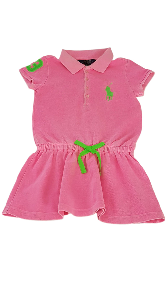 RALPH LAUREN KOPTATOTT KISLÁNY TUNIKA 104-110 Hover Image