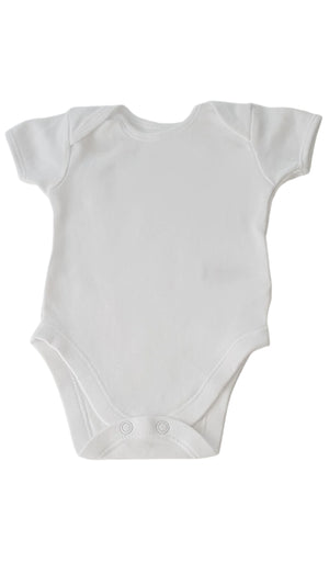 ÚJ GEORGE FEHÉR SZÍNŰ UNISEX BODY 56-62