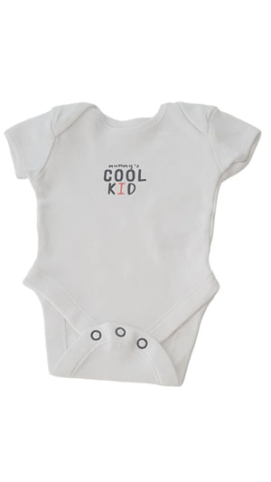 PRIMARK ARANYOS FELIRATOS UNISEX BODY 56