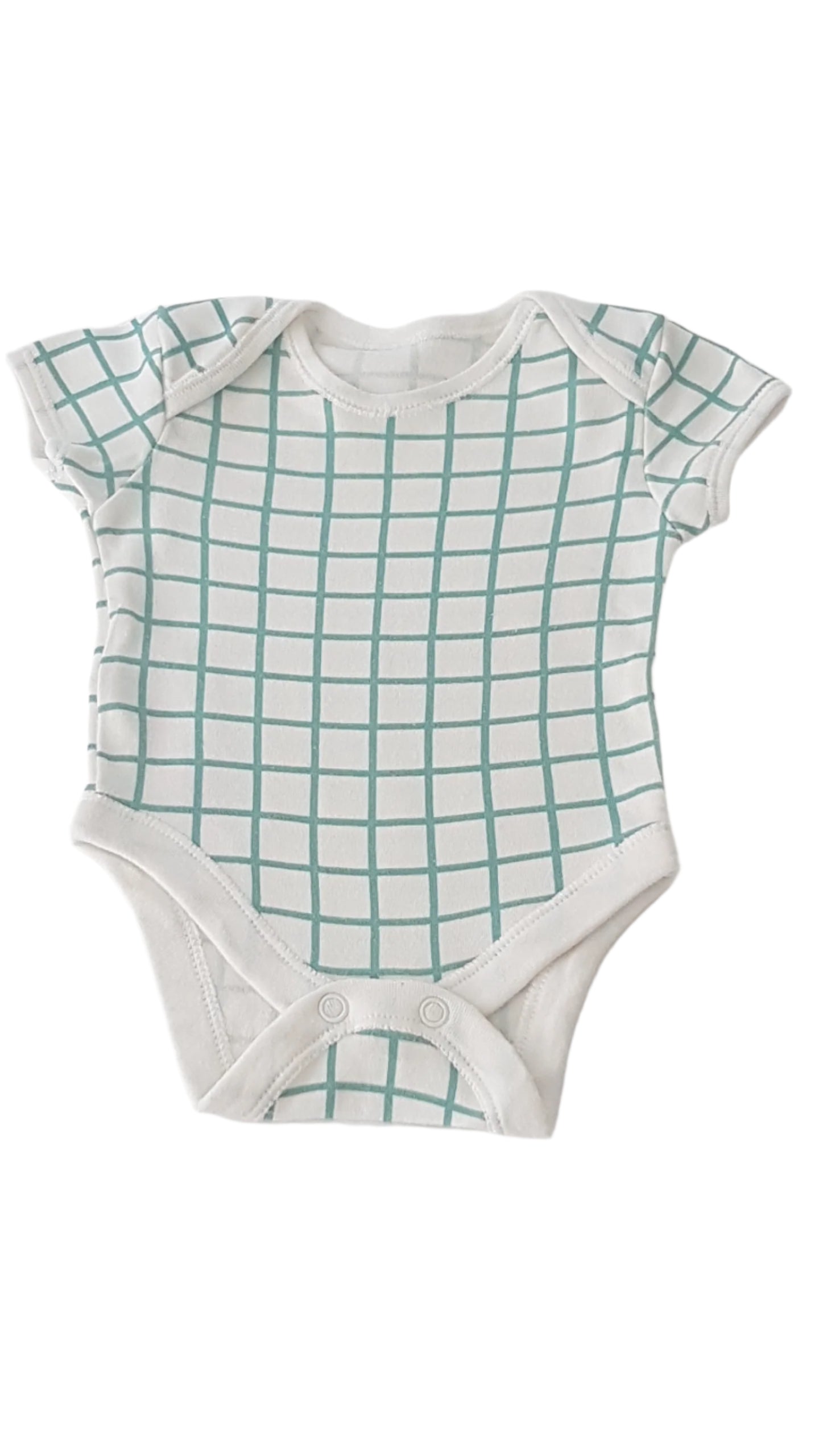 ÚJ PRIMARK KOCKÁS UNISEX BODY 62