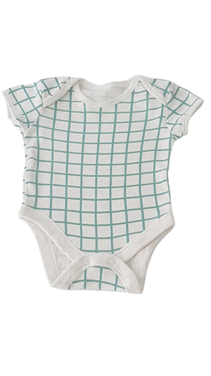 ÚJ PRIMARK KOCKÁS UNISEX BODY 62