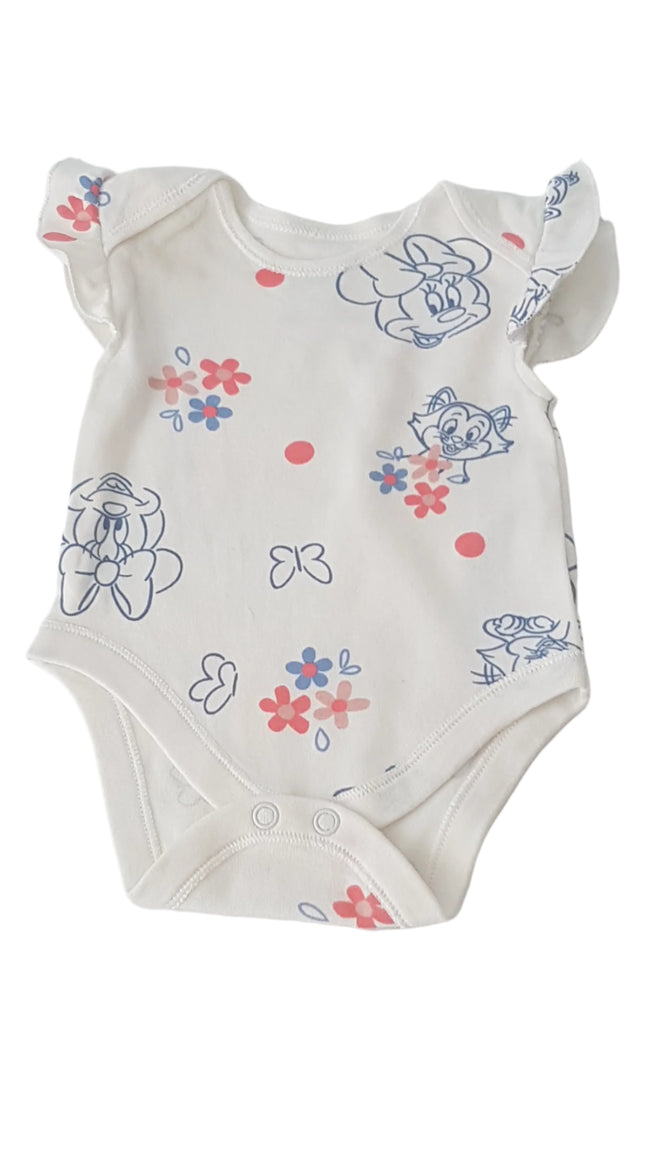 ÚJ PRIMARK DISNEY MINNIE MOUSE CUKI KISLÁNY BODY 62 Hover Image