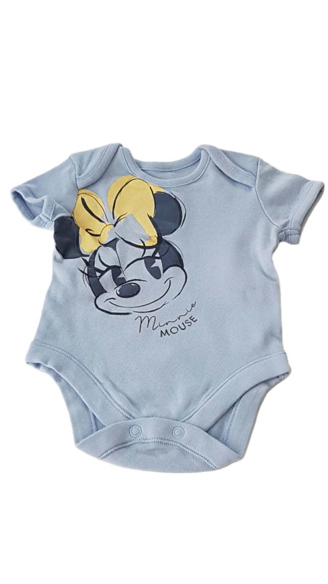 ÚJ GEORGE DISNEY MINNIE MOUSE KISLÁNY BODY 56-62 Hover Image