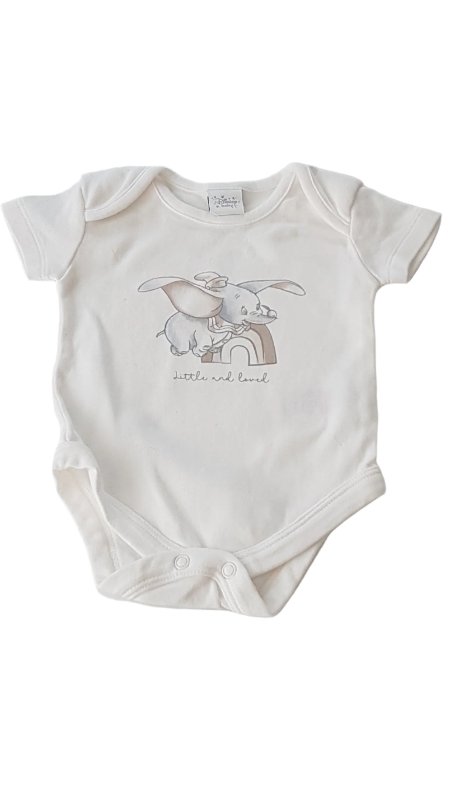 DISNEY BABY  DUMBO UNISEX BODY 56-62