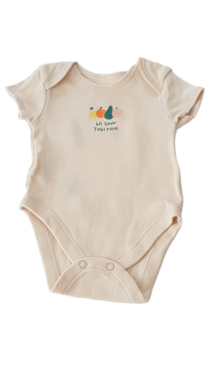 ÚJ PRIMARK ARANYOS FELIRATOS UNISEX BODY 62