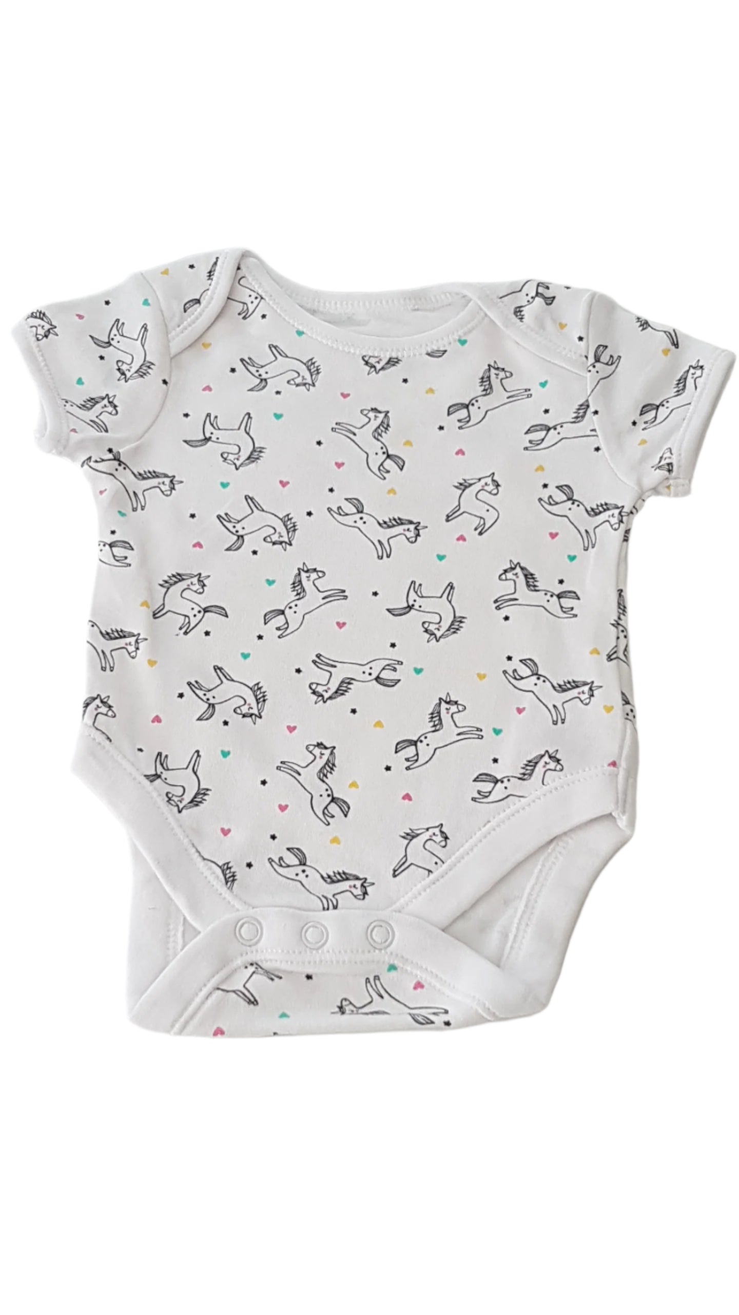 PRIMARK UNICORN MINTÁS KISLÁNY BODY 62