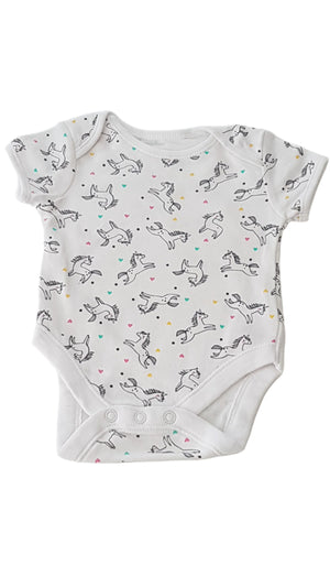 PRIMARK UNICORN MINTÁS KISLÁNY BODY 62