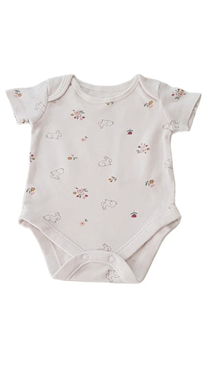 LITTLE NUTMEG VIRÁGOS, NYUSZIS KISLÁNY BODY 56-62