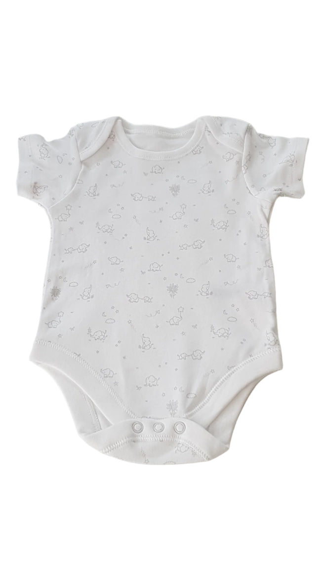 ÚJ NUTMEG ELEFÁNTOS UNISEX BODY 74 Hover Image