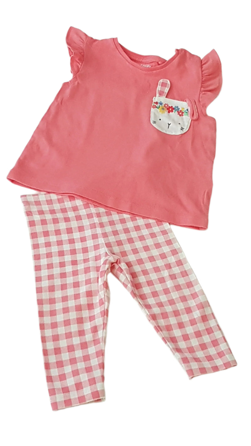 F&F KOCKÁS, NYUSZIS KISLÁNY SZETT 62