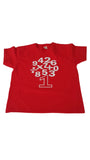 FRUIT ON THE LOOM UNISEX PIROS  PÓLÓ 128
