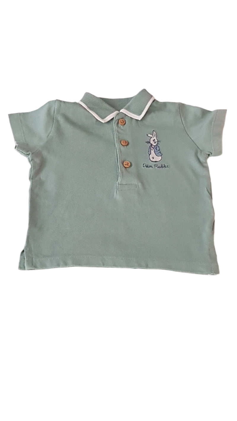 M&S PETER RABBIT ELEGÁNS KISFIÚ PÓLÓ 68