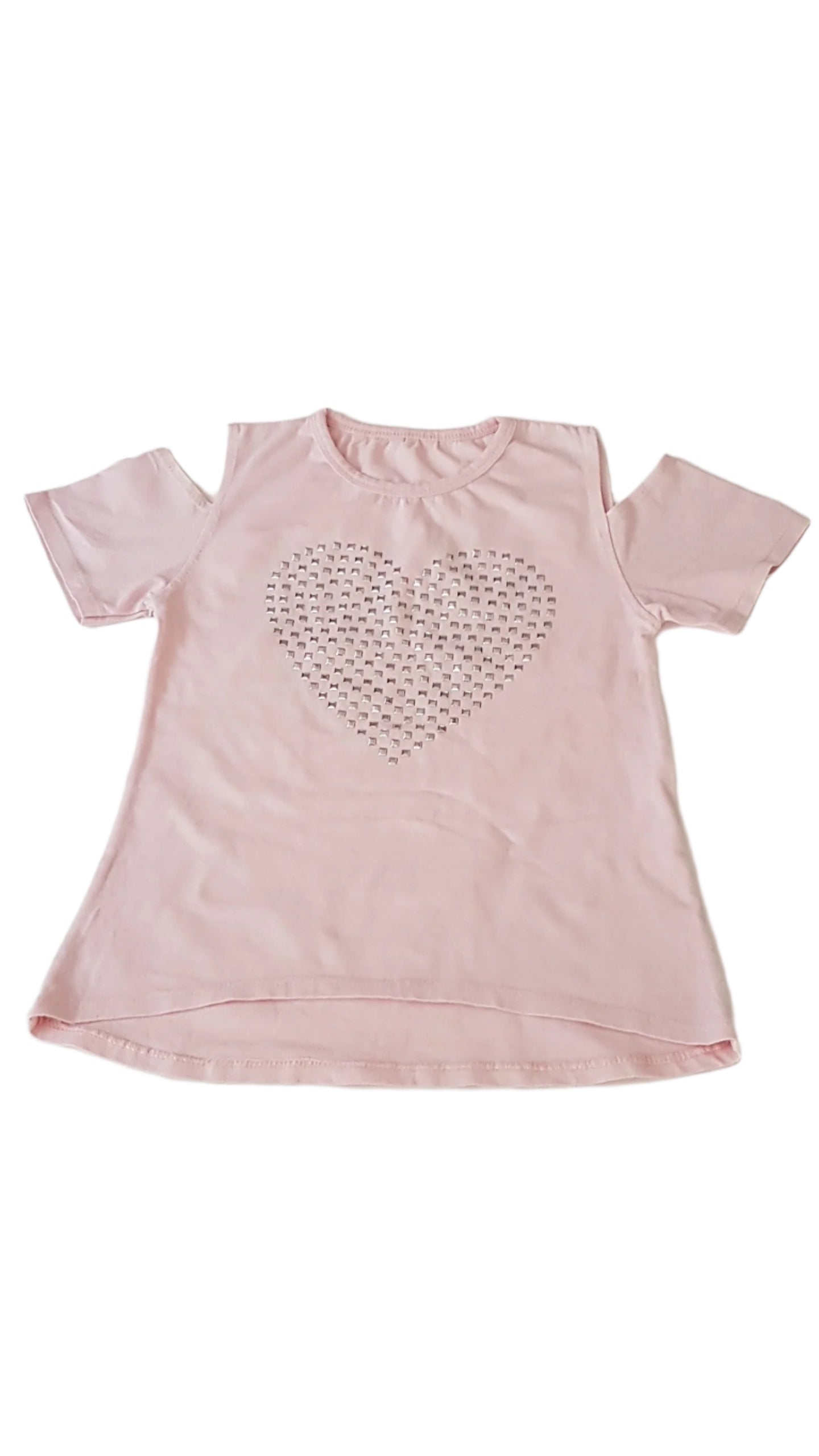 ITALY DESIGNER SZÍVECSKÉS KISLÁNY PÓLÓ 128-134